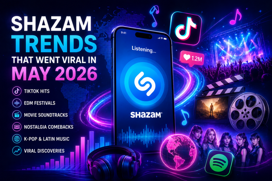 Shazam Trends