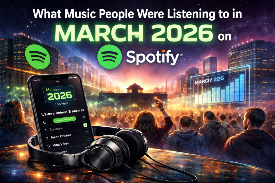 What Music People Were Listening to in March 2026 on Spotify