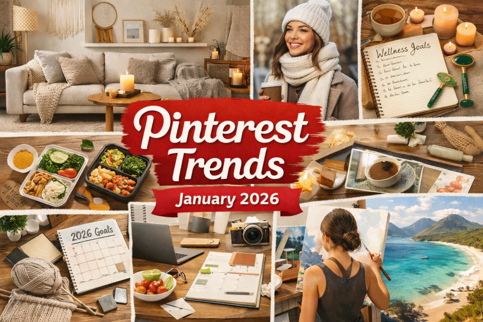 Pinterest trends of January 2026